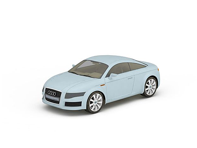 奥迪汽车模型3d模型