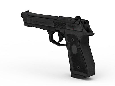 54式手枪模型3d模型