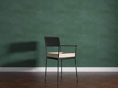 美式椅子3d模型