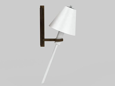 3d现代简约风格壁灯免费模型