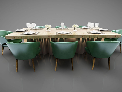 餐桌椅模型3d模型