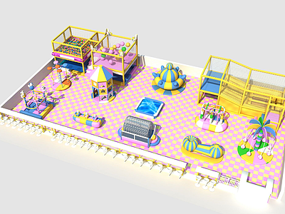 儿童乐园模型3d模型