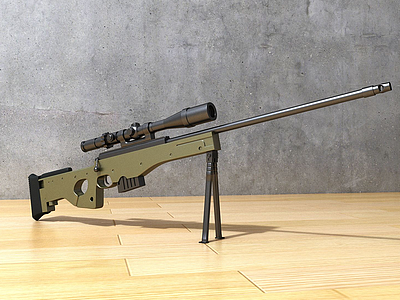 狙击枪3d模型