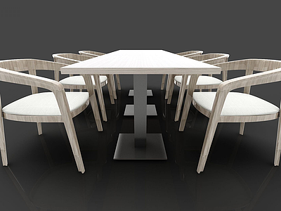 3d<font class='myIsRed'>餐桌椅</font>模型