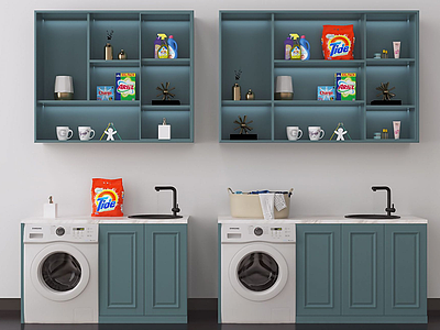 洗衣柜3d模型