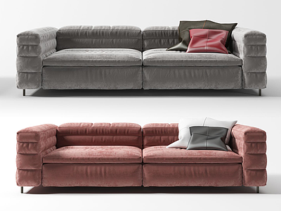 3d现代休闲沙发模型