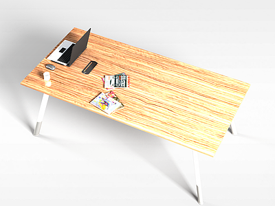 3d办公桌子模型