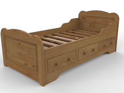 儿童床3d模型