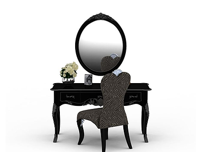 卧室化妆镜模型3d模型