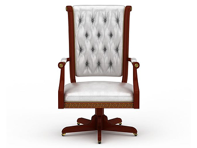 美式风格椅子模型3d模型