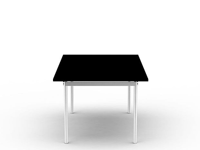 3d简易餐桌免费模型