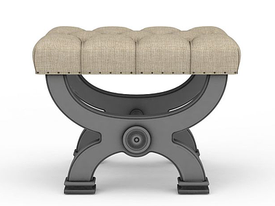 3d创意沙发凳免费模型