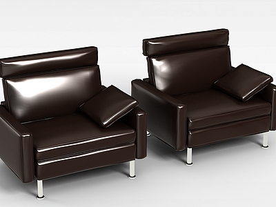 3d办公室沙发椅子模型