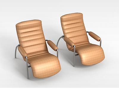 3d办公室休闲椅子模型