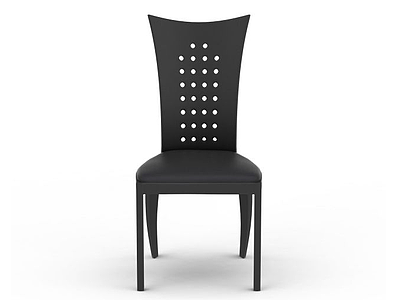 3d时尚餐椅模型