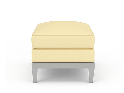 3d<font class='myIsRed'>黄色沙发</font>凳免费模型