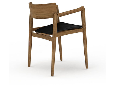 进口高脚椅模型3d模型