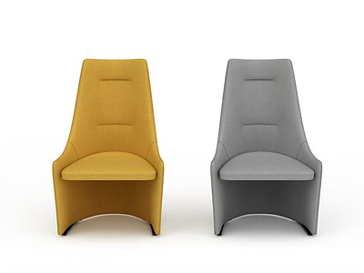 家用椅子组合模型3d模型