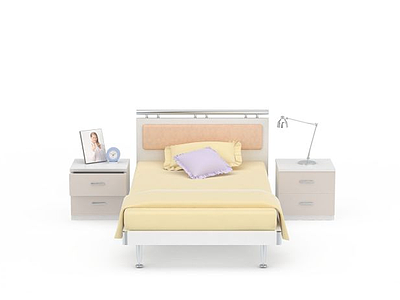 3d卧室<font class='myIsRed'>儿童床</font>免费模型