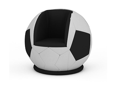 3d足球沙发免费模型