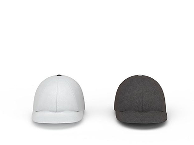 3d白色帽子免费模型