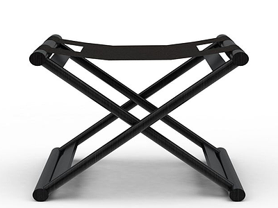 折叠凳子模型3d模型