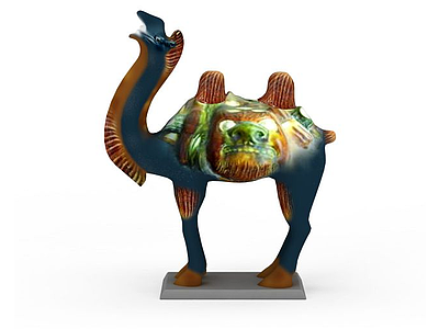 3d骆驼装饰品免费模型