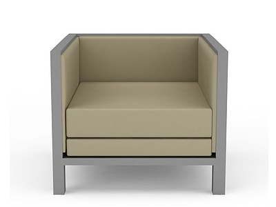 实木沙发椅模型3d模型