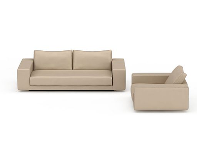 现代沙发模型3d模型