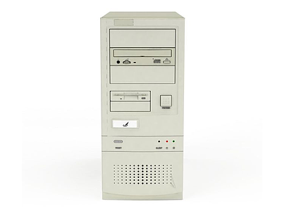 电脑主机模型3d模型