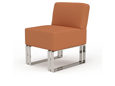 金属沙发椅模型3d模型