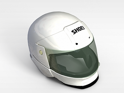 3d摩托车头盔模型