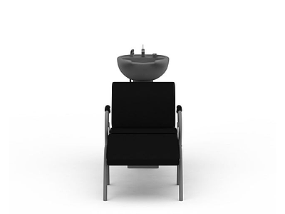 3d理发店洗头椅免费模型