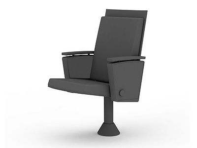 连体排椅模型3d模型