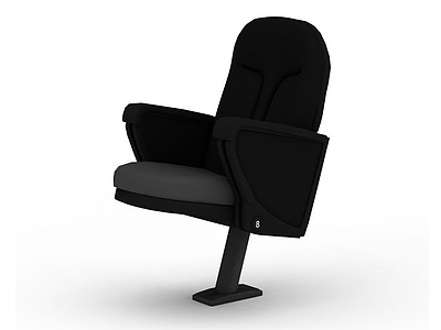 3d会议室座椅模型