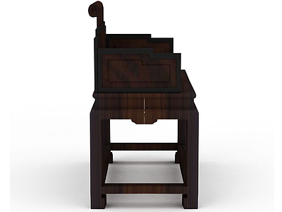 3d古典椅子模型