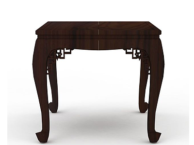 古典桌子模型