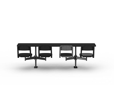 会议室排椅模型3d模型