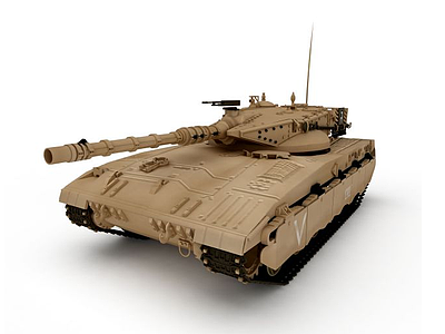 MERKAVA坦克模型3d模型