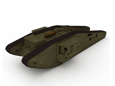 3d坦克装甲车模型