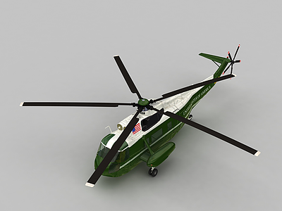 3dVH3DPRES武装<font class='myIsRed'>直升机</font>模型
