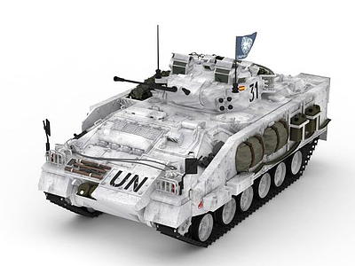 3d防爆坦克模型
