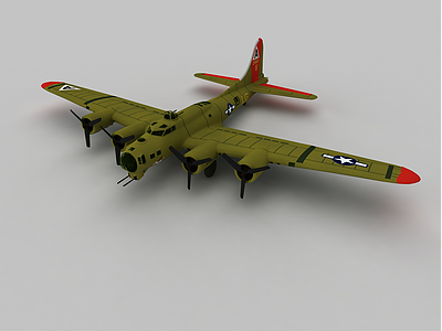 b17g轰炸机模型