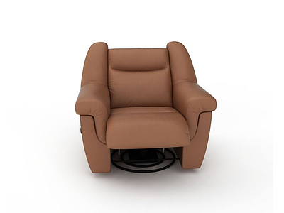 单人舒适沙发模型3d模型
