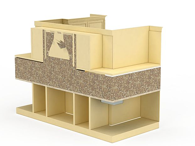 木质家具模型3d模型