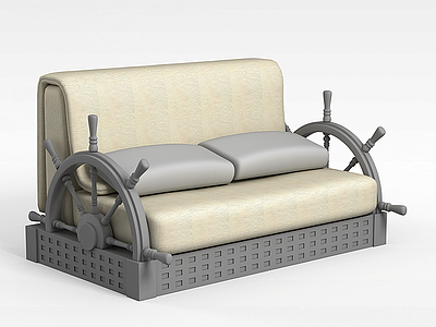 创意沙发模型3d模型