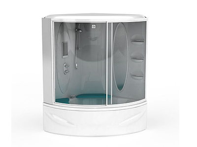 卫生间淋浴房模型3d模型
