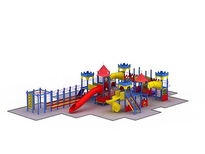 儿童游乐设施模型
