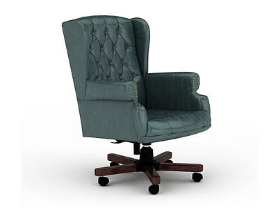 旋转老板椅模型3d模型