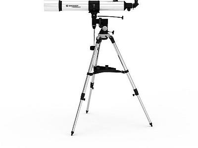 望远镜模型3d模型
